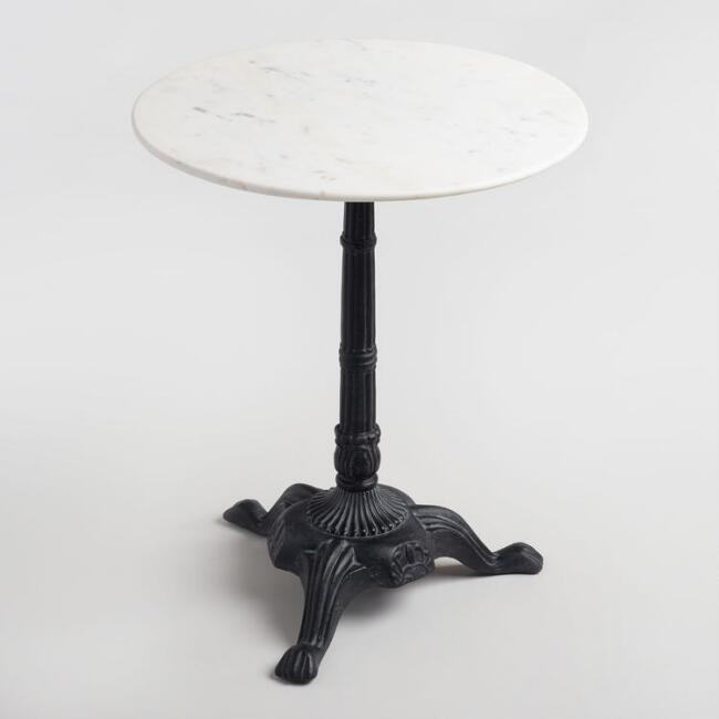 Marble Bistro Accent Table | World Market