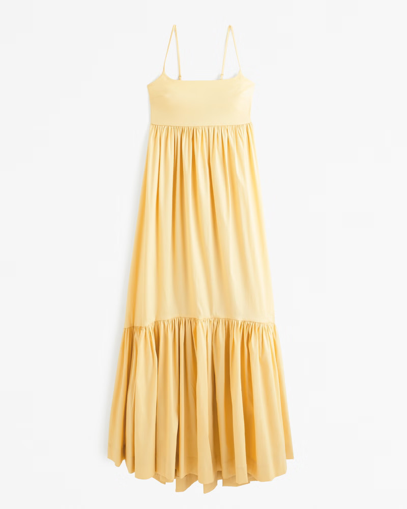 Women's Drama Bow-Back Taffeta Gown | Women's Dresses & Jumpsuits | Abercrombie.com | Abercrombie & Fitch (US)