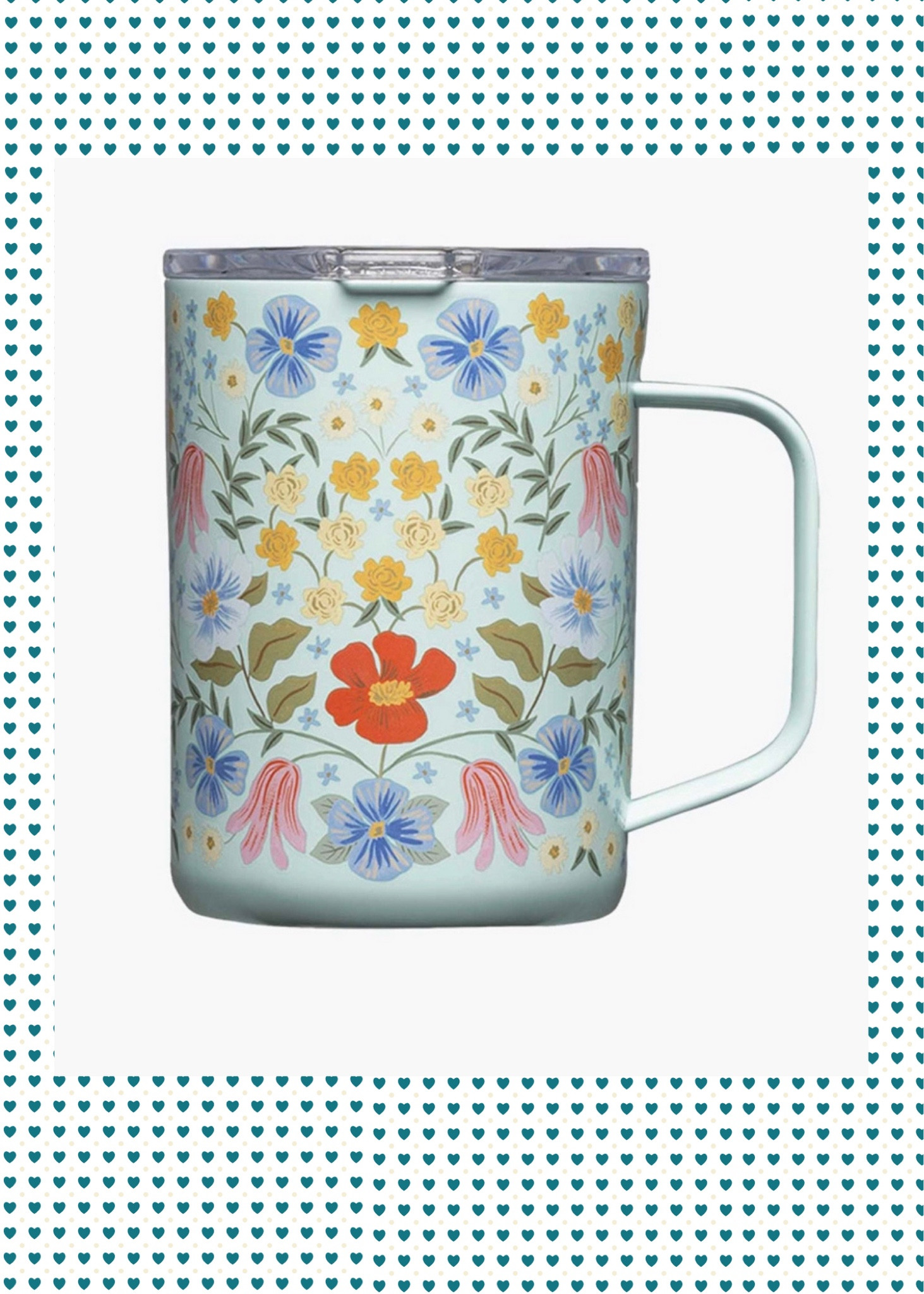 Who would not want a floral travel mug? This mug is adorable and practical. I have this, and it was the best perches I recently made. It keeps my coffee hot for three hours and then keeps it warm for another hour. I have never had A travel mug that works this well. This would make a perfect present for moms for Mother’s Day, especially those moms who have everything they need. #travel mug #floralmug 

#LTKFind #LTKunder50