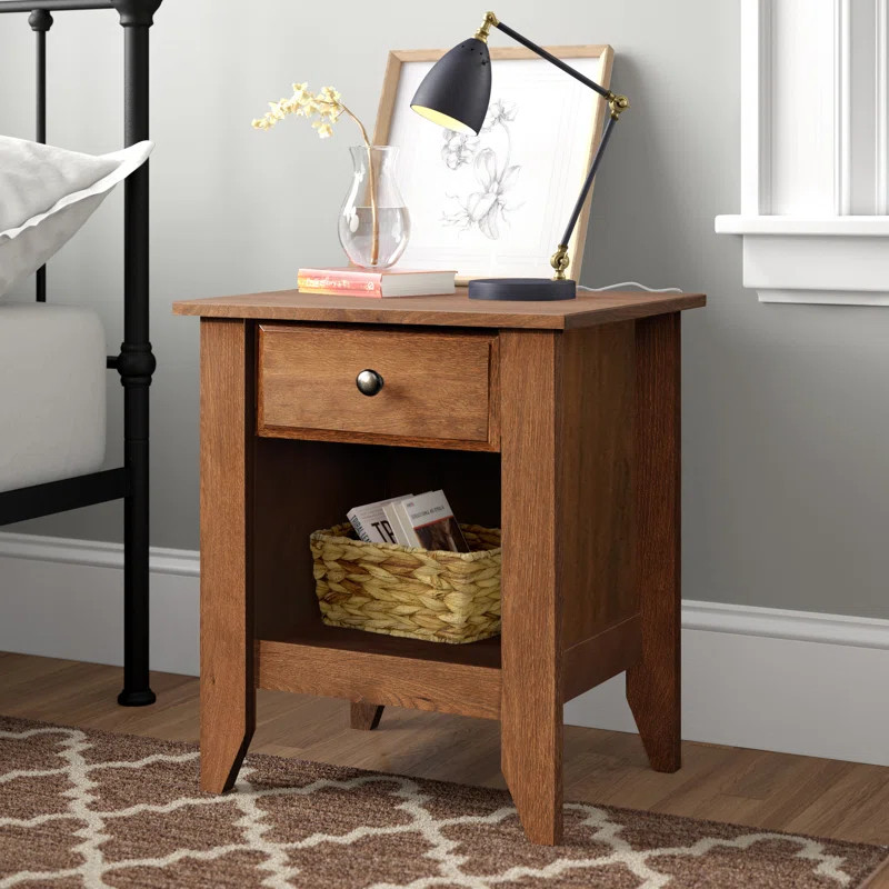 Olney Manufactured Wood Nightstand | Wayfair North America