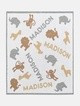 Wild Child Kids' Blanket - White / Gray / Beige | BaubleBar (US)
