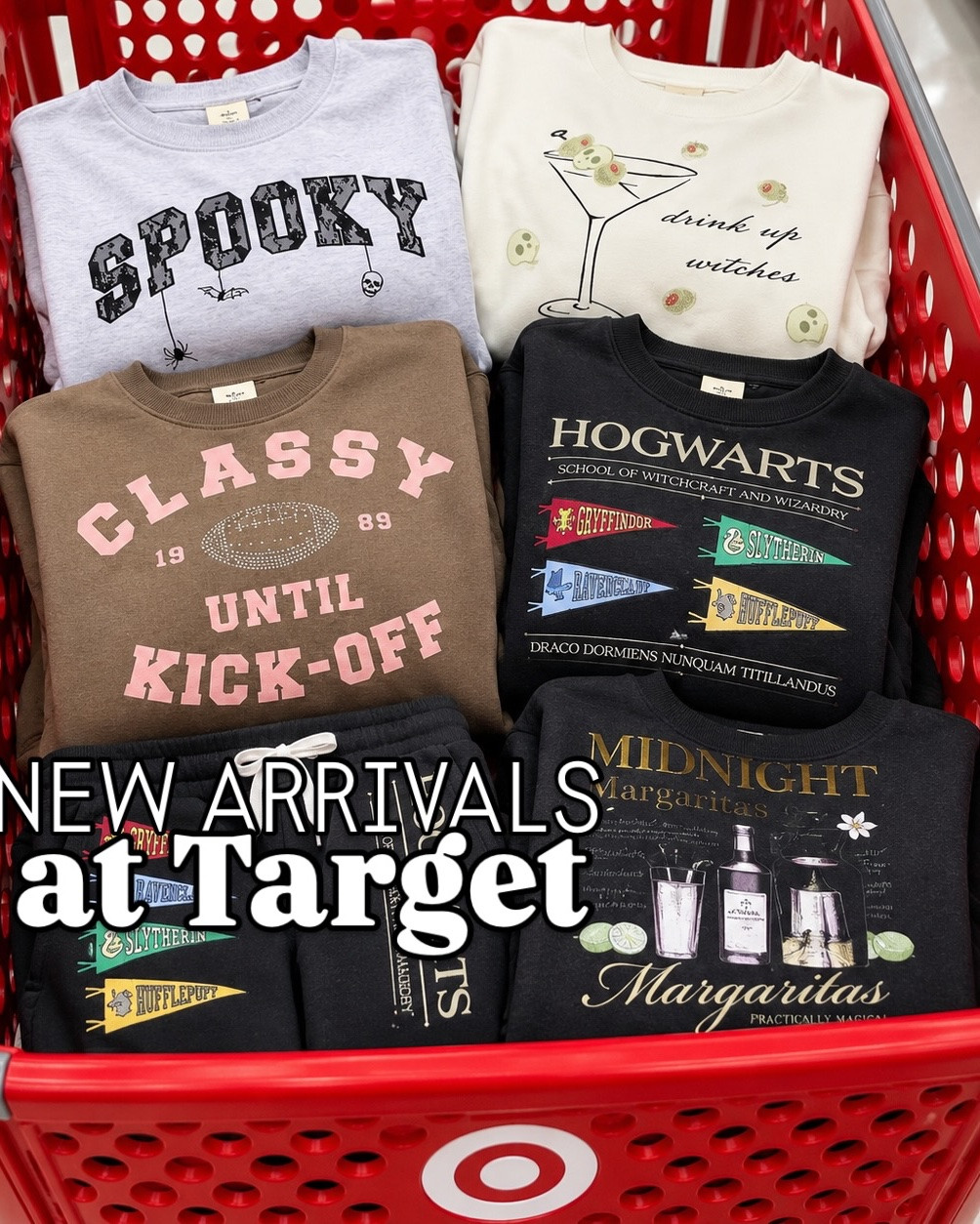 @Target  sweatshirt and Halloween party finds are TOO good right now 😍🎯 #target #targetfinds #targethaul #halloweenparty #womensfashion

#LTKSeasonal #LTKootd #LTKgrwm