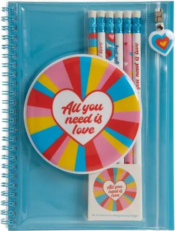 SNIFTY Love Notebook & Pencils Set | Nordstrom | Nordstrom