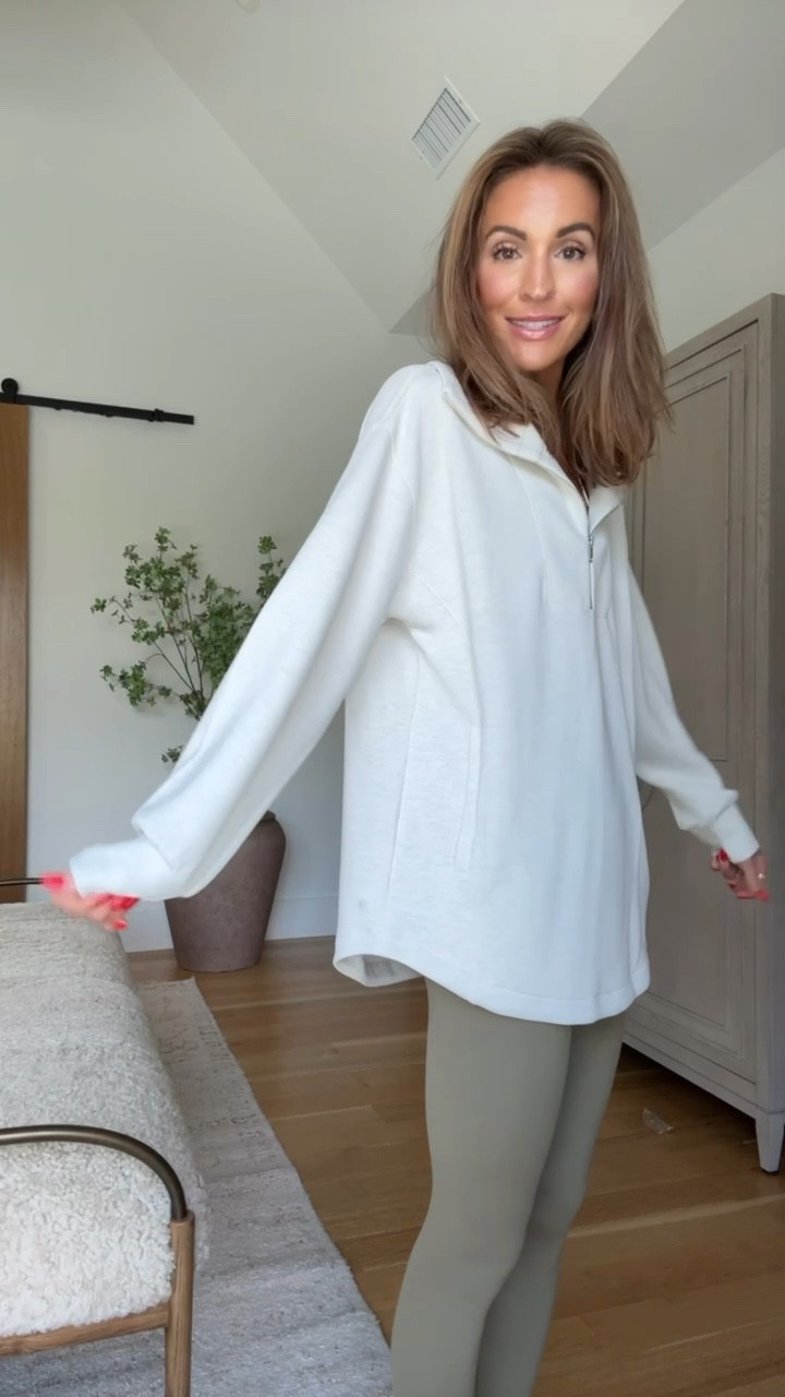this pullover is so soft and lux and only $60! 

#LTKSaleAlert #LTKActive #LTKFindsUnder100