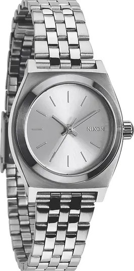 Nixon 'The Small Time Teller' Bracelet Watch, 26mm | Nordstrom | Nordstrom