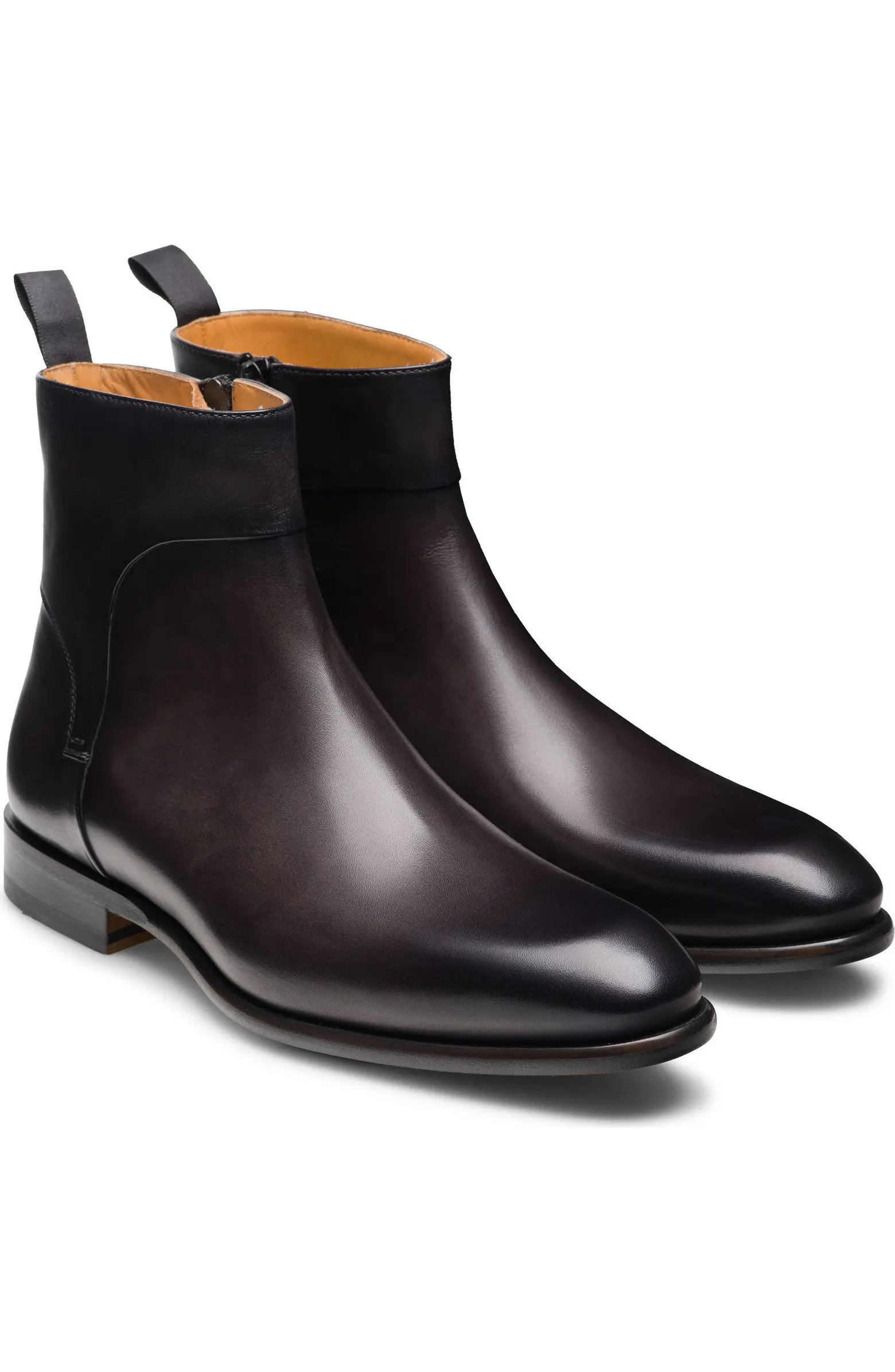 Magnanni Malbec Plain Toe Zip Boot (Men) | Nordstrom | Nordstrom