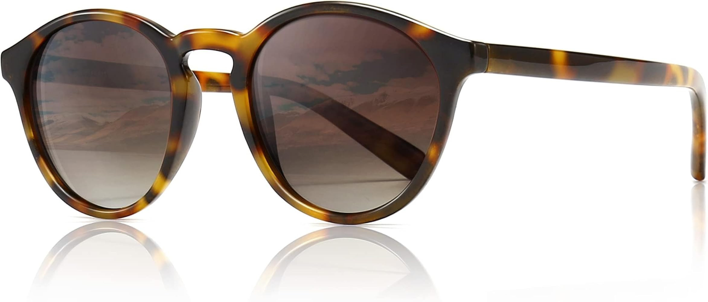 Classic Vintage Round Polarized Sunglasses for Women Men Retro Style UV400 | Amazon (US)