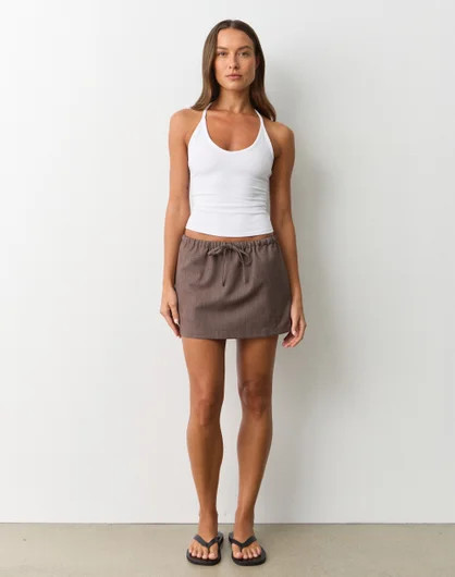 Tie Waist Mini Skirt | Glassons (Australia)