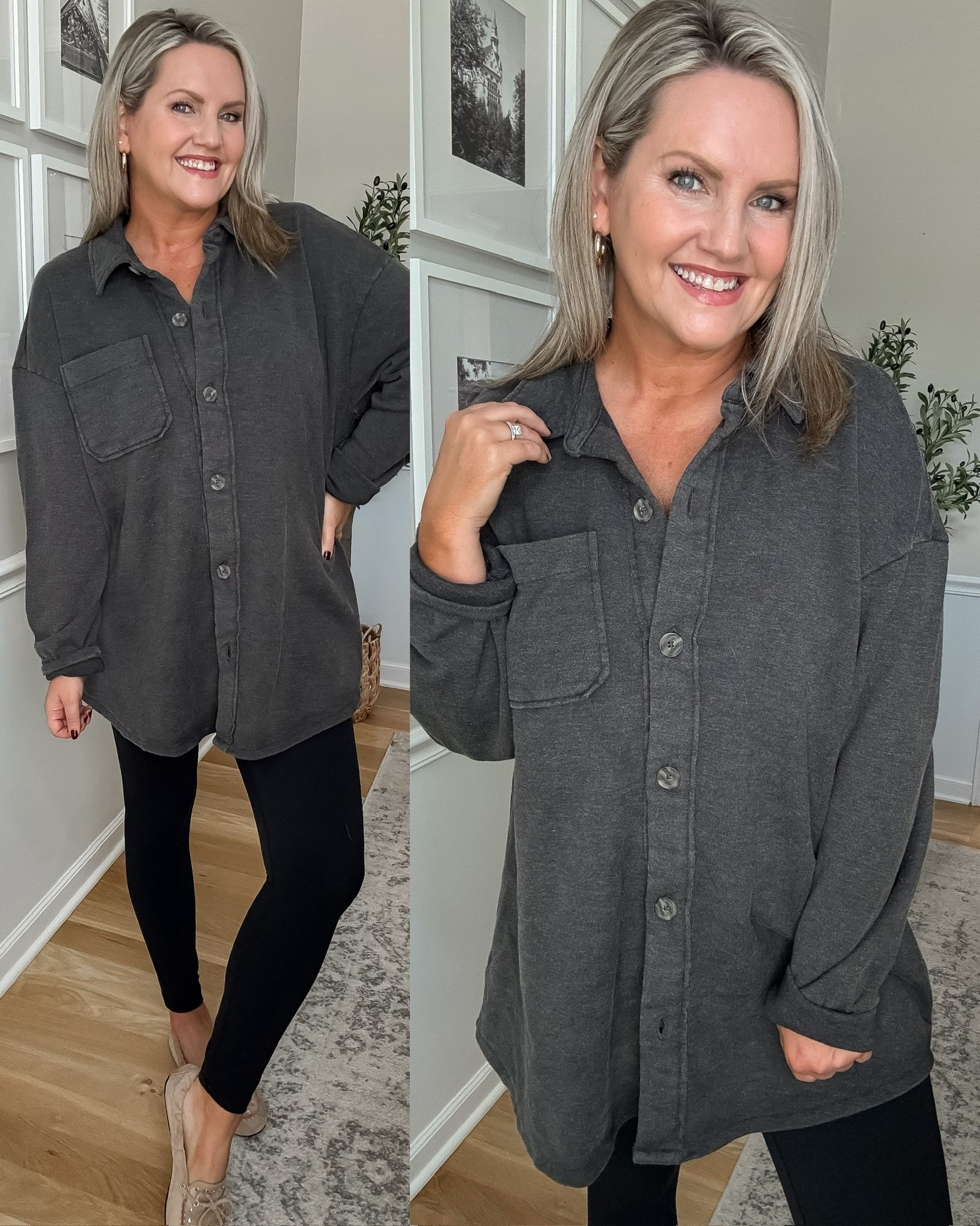 This sweatshirt cardigan is so cozy, legging friendly, and under $25. Walmart finds Fall style 

#LTKFindsUnder50 #LTKStyleTip #LTKSeasonal