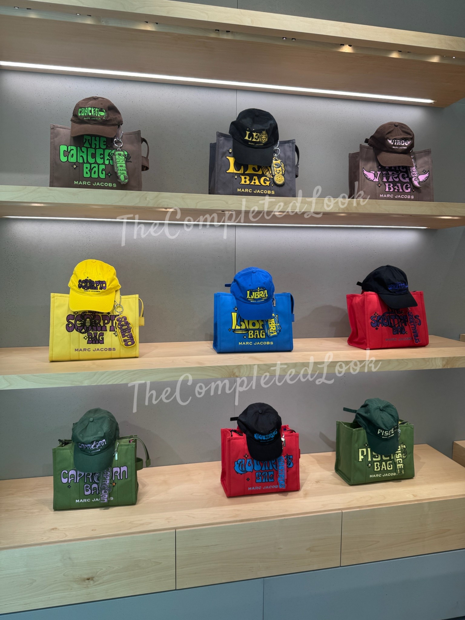 Marc Jacob zodiac totes!! #marcjacobs #thetotebag