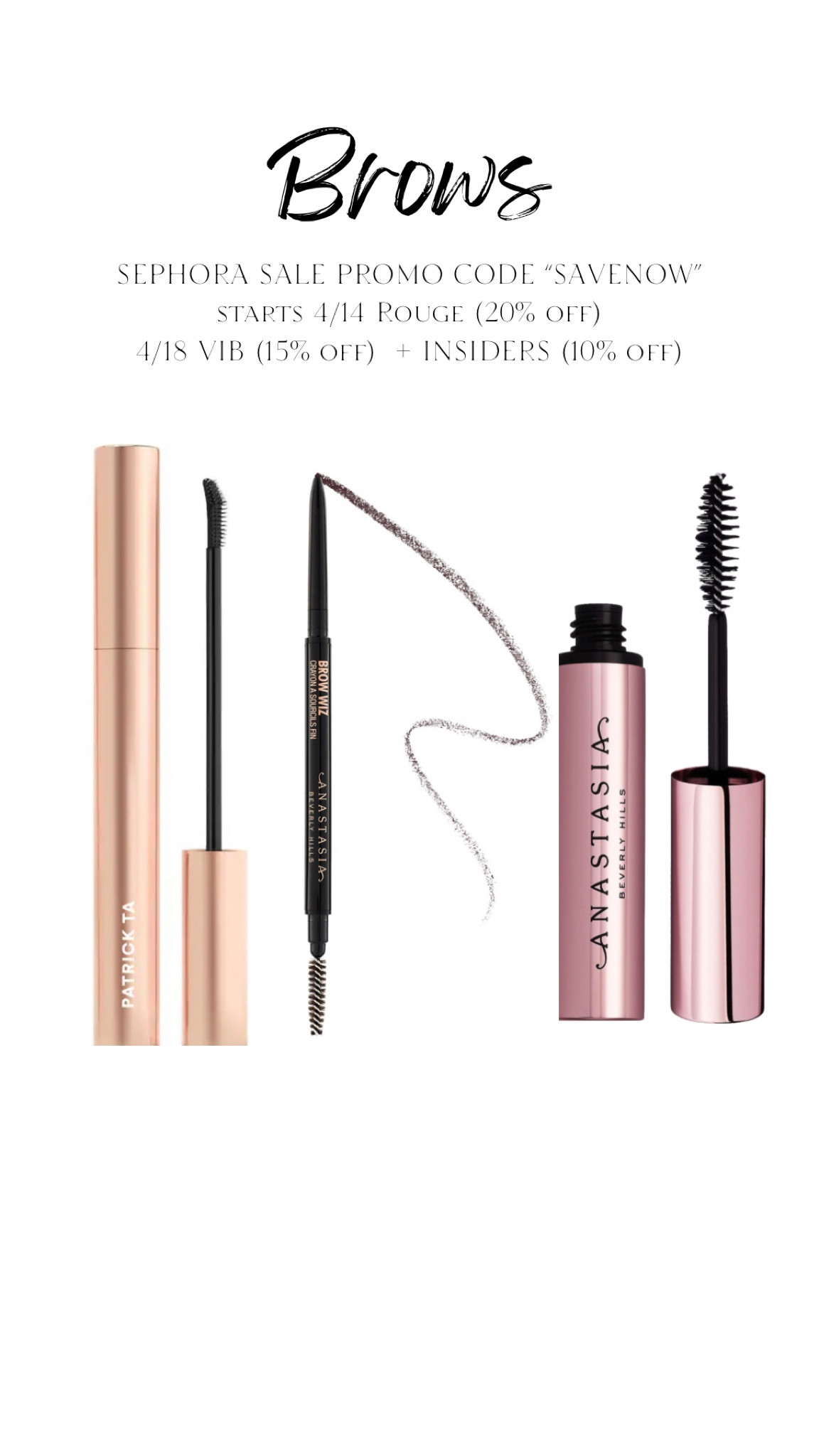 My fav brow products from Sephora!

#LTKFind #LTKbeauty #LTKBeautySale