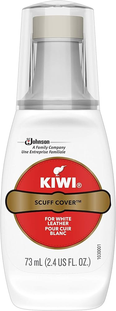 KIWI Scuff Cover, White, 2.4 oz (1 Bottle with Sponge Applicator) | Amazon (US)