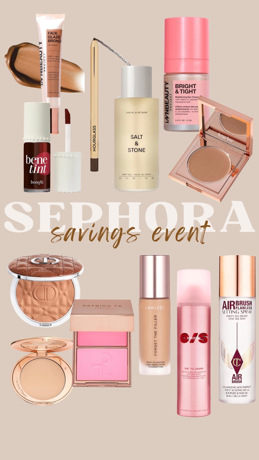 Sephora Sale ends TODAY 🚨!
  
use code: SPRINGSALE