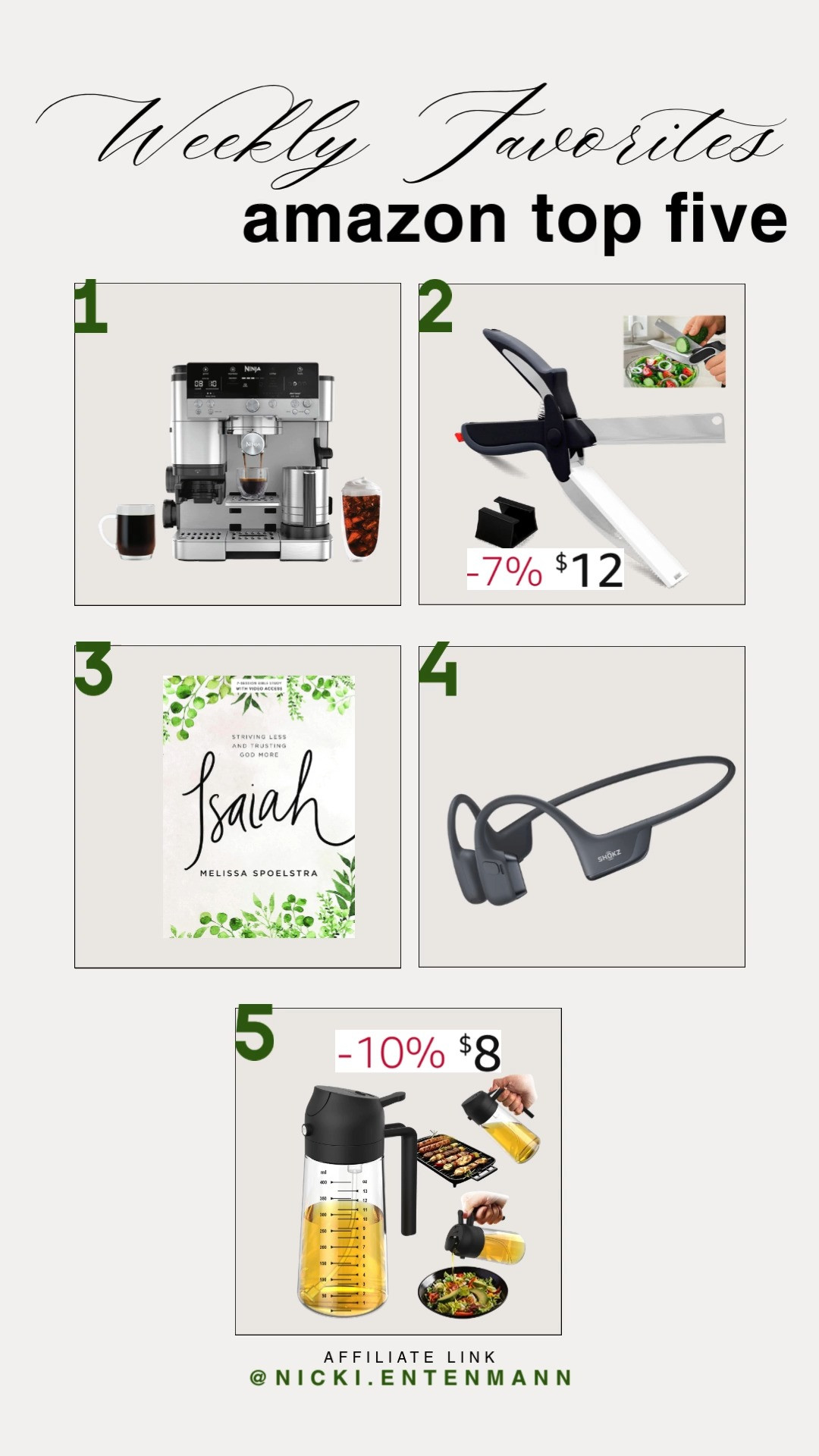 Excited to share my top picks from Amazon! From a coffee maker to a Bible study, these items are perfect for everyday life. #AmazonFinds #TopPicks #DailyEssentials #HomeGoods #StudyTime 

 #LTKdayinmylife #LTKmomlife #LTKHome