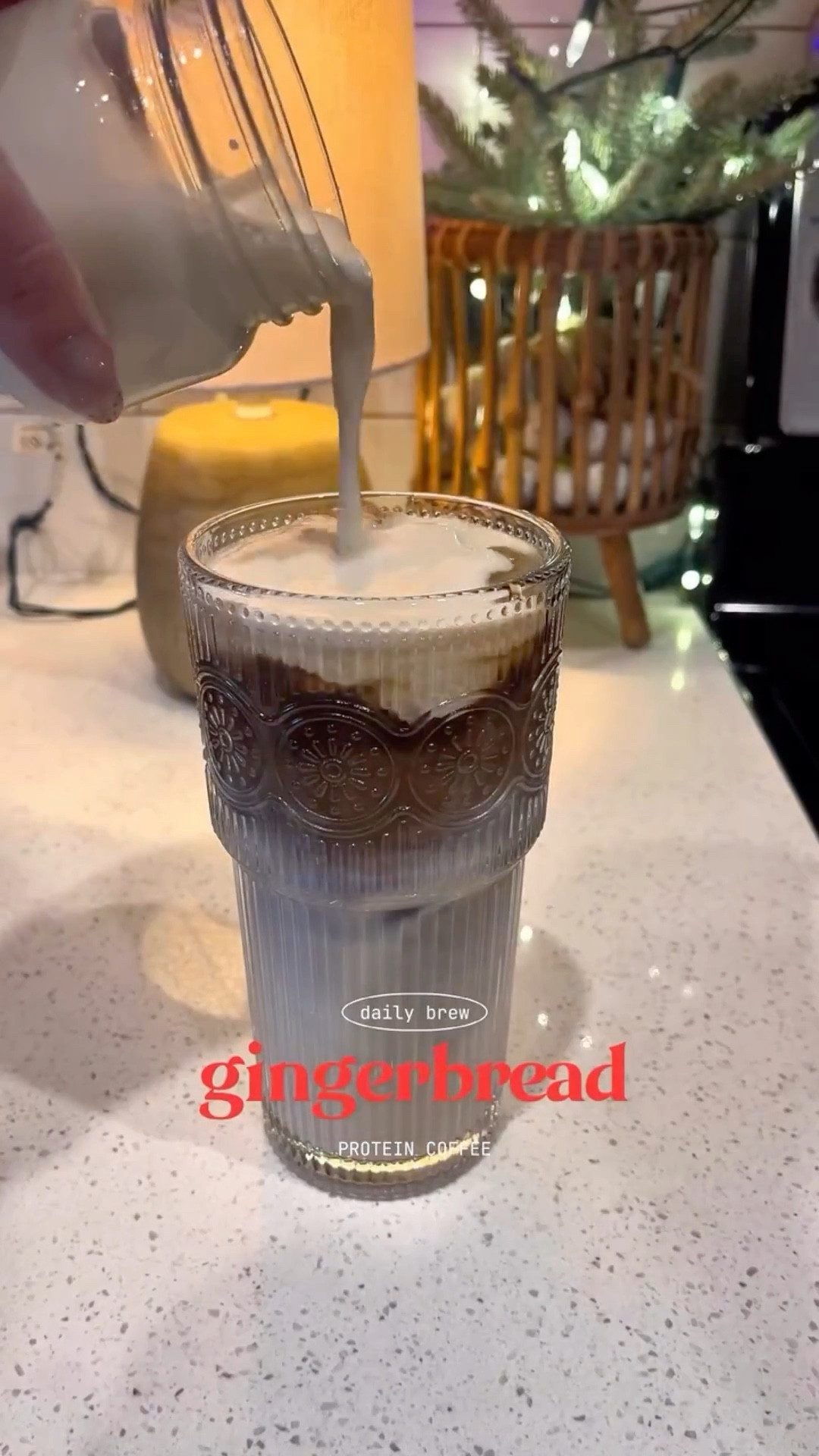 me: i don’t need another holiday drink
also me: makes a gingerbread protein iced coffee immediately 😂✨

#relatable #proteinicedcoffee #gingerbreadlatte #coffeereels #funnyreels #proteincoffee #coffeeathome #coffeecorner #cozyvibes #cozyaesthetic
#viralreels #holidaycoffee #icedcoffee #aestheticreel #cozyvibes
#festivedrinks #decembertreats #homecafe #recipevideo #holidayseason
