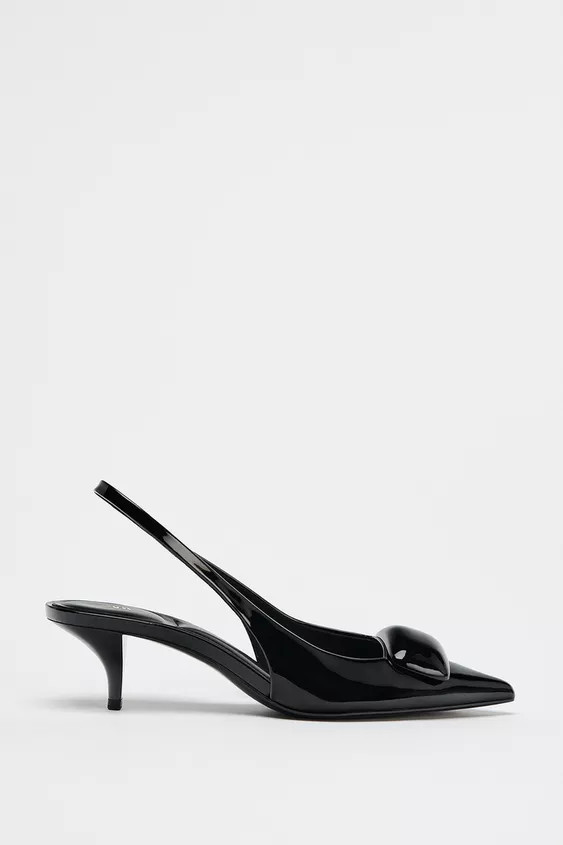 SLINGBACK PIECE HEELS | Zara US