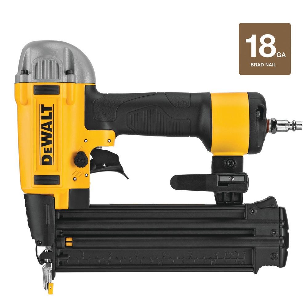 18-Gauge Pneumatic Corded Brad Nailer | The Home Depot