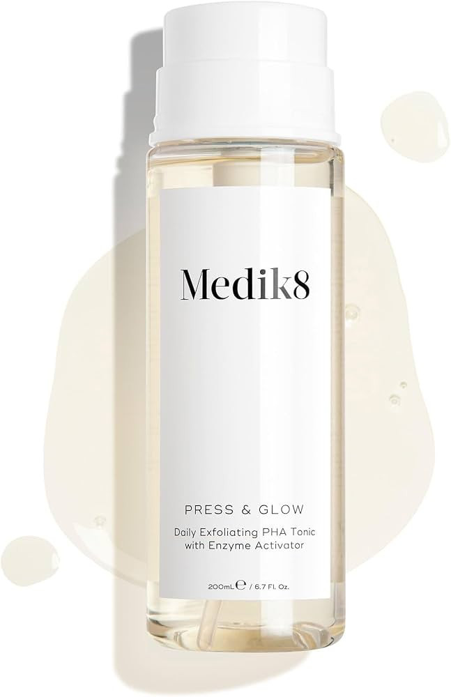 Medik8 Press & Glow, Daily PHA Exfoliating Facial Toner | Amazon (UK)