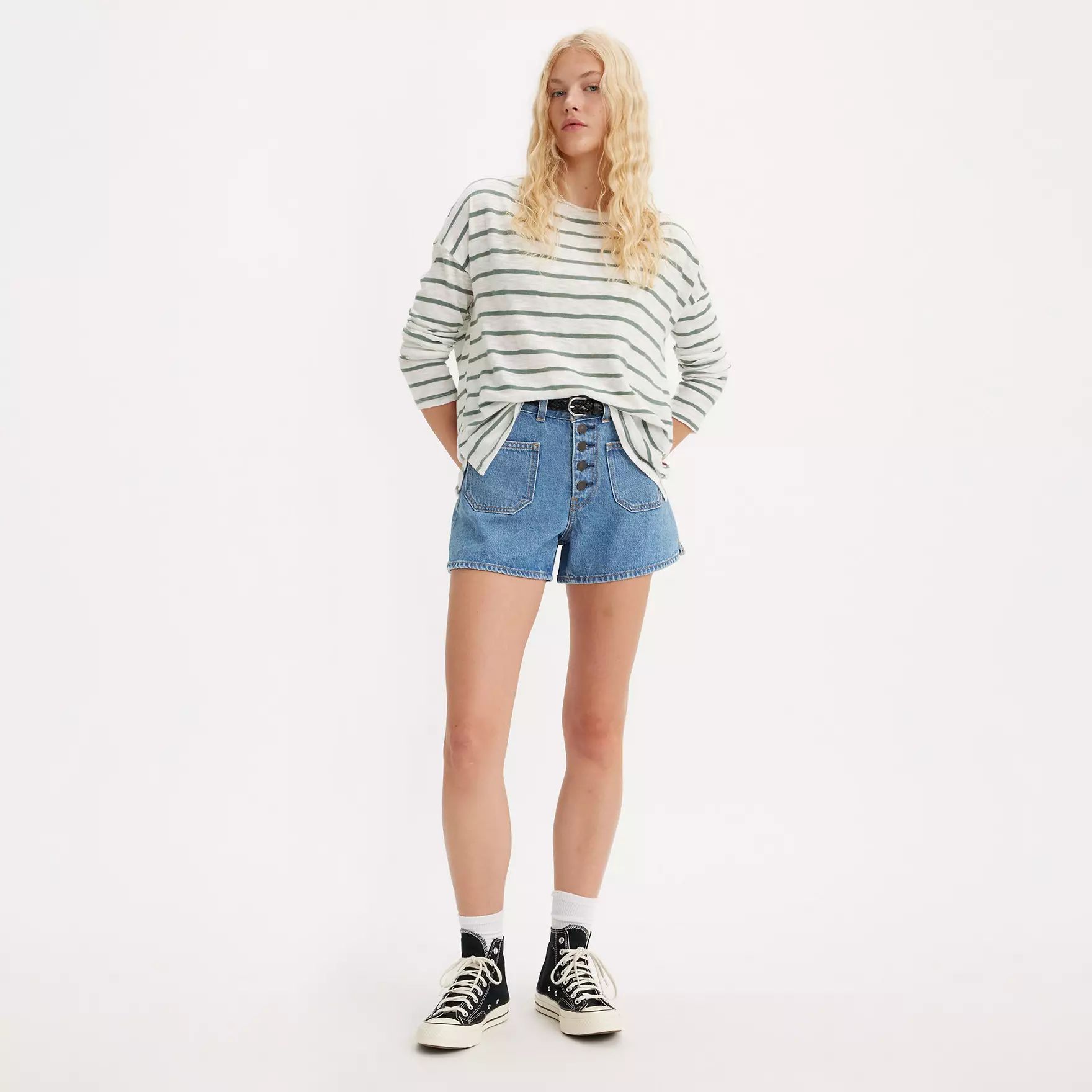 80s Mom Patch Pocket Women's Shorts | LEVI'S (US)