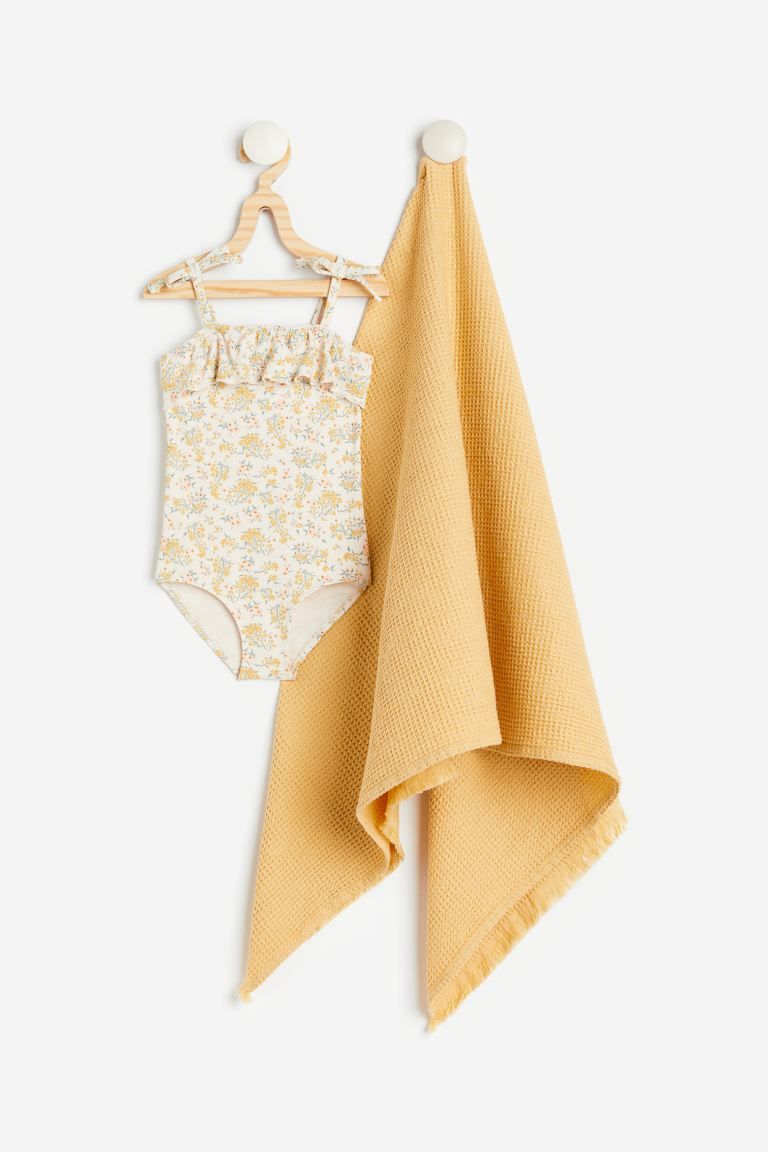Swimsuit and Towel Set | H&M (US + CA)
