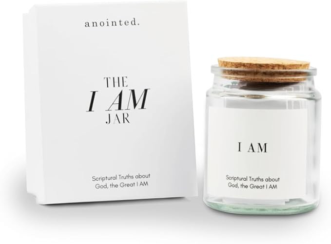 anointed. Bible Verse Jar - The Great I AM Scripture Affirmation Cards for Women | 60+ Daily Devo... | Amazon (US)