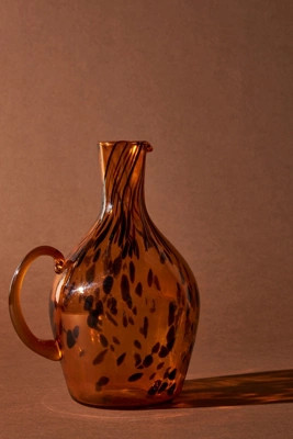 Tortoise Glass Pitcher | Anthropologie (US)