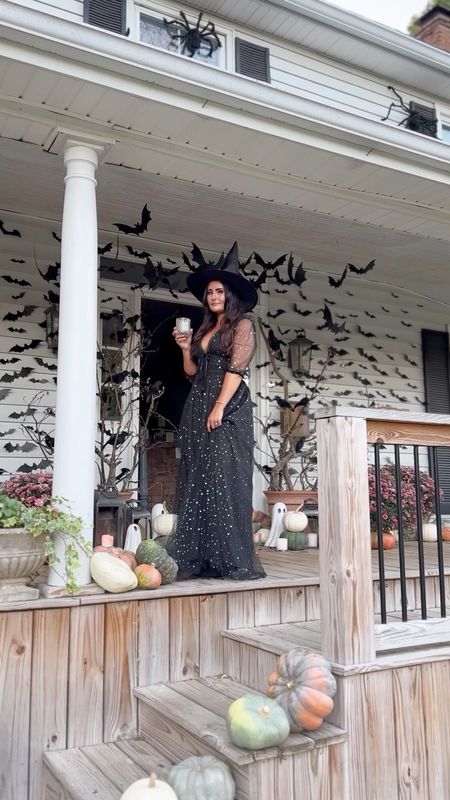 My much requested spooky glam witch outfit details linked here! 

#LTKhome #LTKSeasonal #LTKHalloween