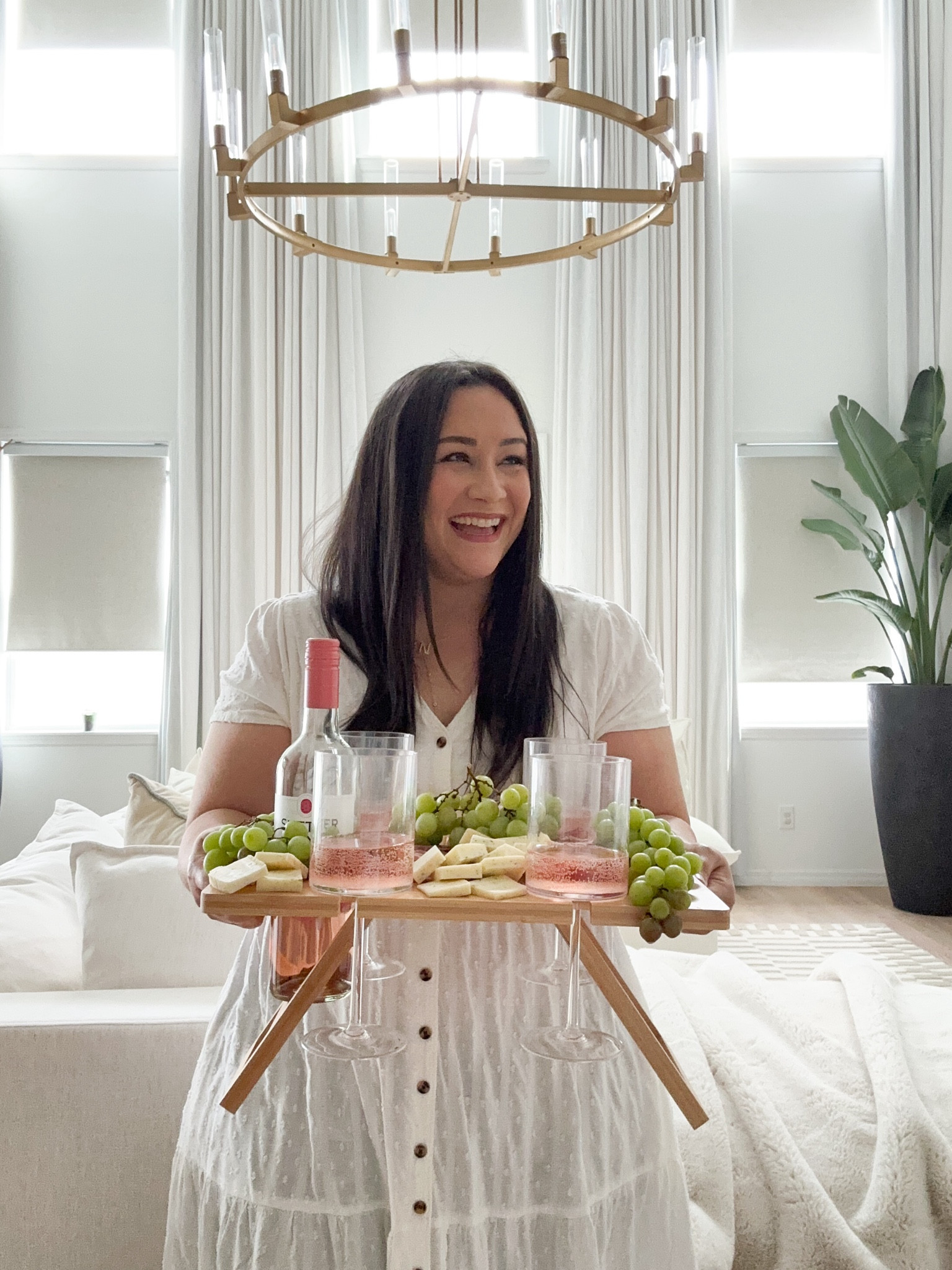 Host in style! 


Amazon Portable Wine Picnic Table with 5 Wine Glasses Holder
Foldable Champagne Picnic 
Snack Table
Wine and Cheese Table for Picnic
Camping
Park
Beach
Wine Lover Gift
Wine down 
Home

#LTKparties #LTKhome