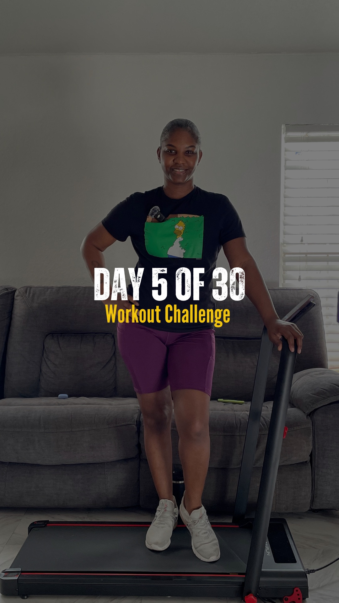 Day 5 of walking 30 minutes a day for 30 days on my walking pad treadmill #fitness #exercise #walkingpad

#LTKActive #LTKHome