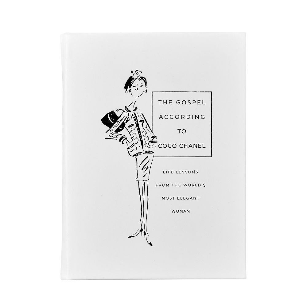 The Gospel According to Coco Chanel Leather-Bound Book | West Elm (US)