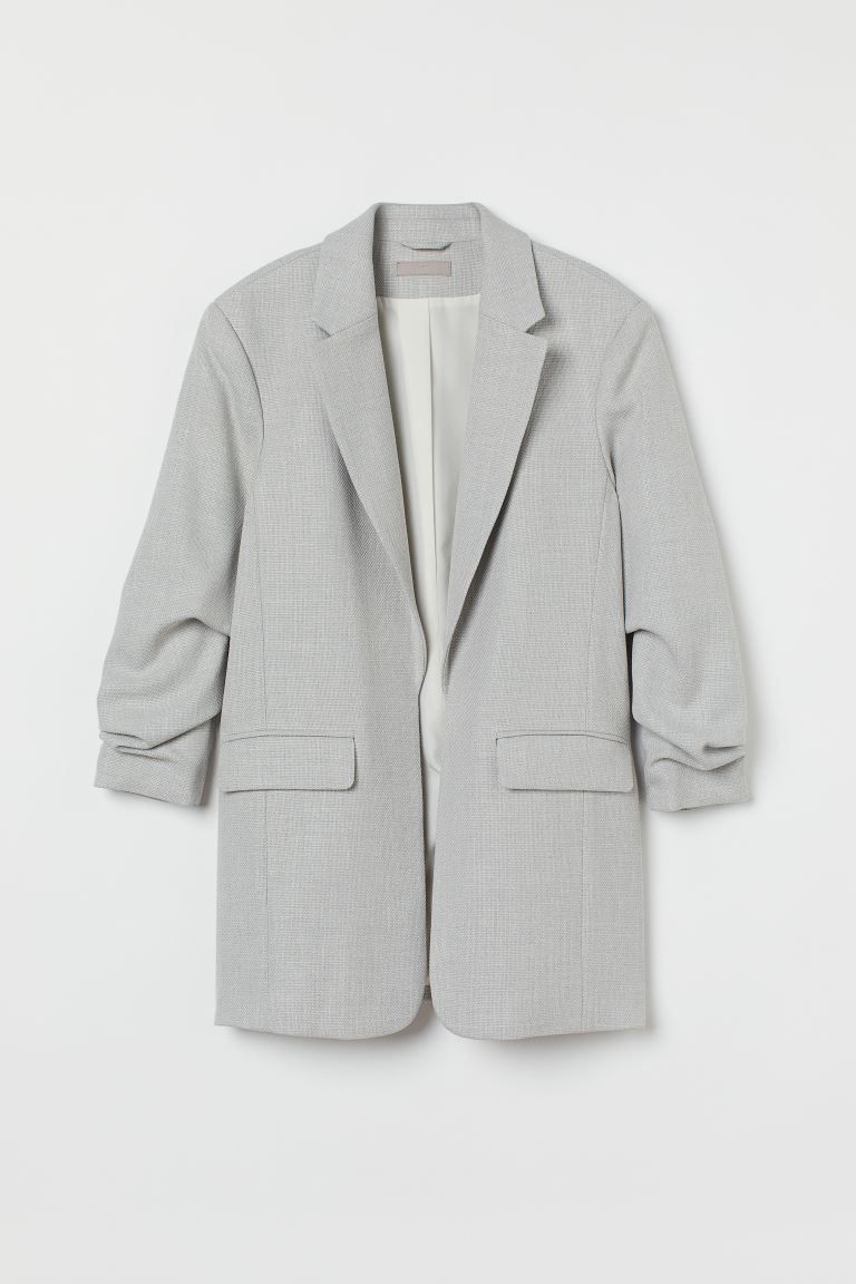 Gathered-sleeve Jacket | H&M (US)