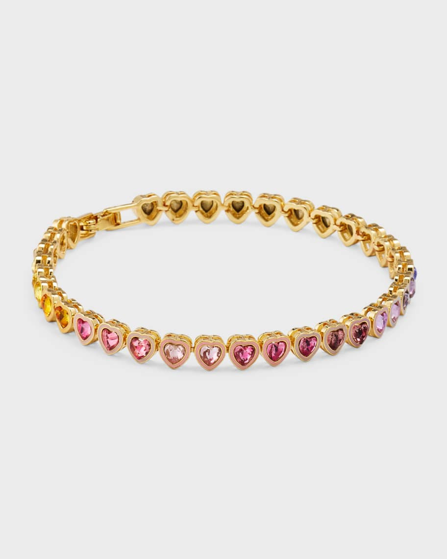 BaubleBar Kali Rainbow Crystal Tennis Bracelet | Neiman Marcus