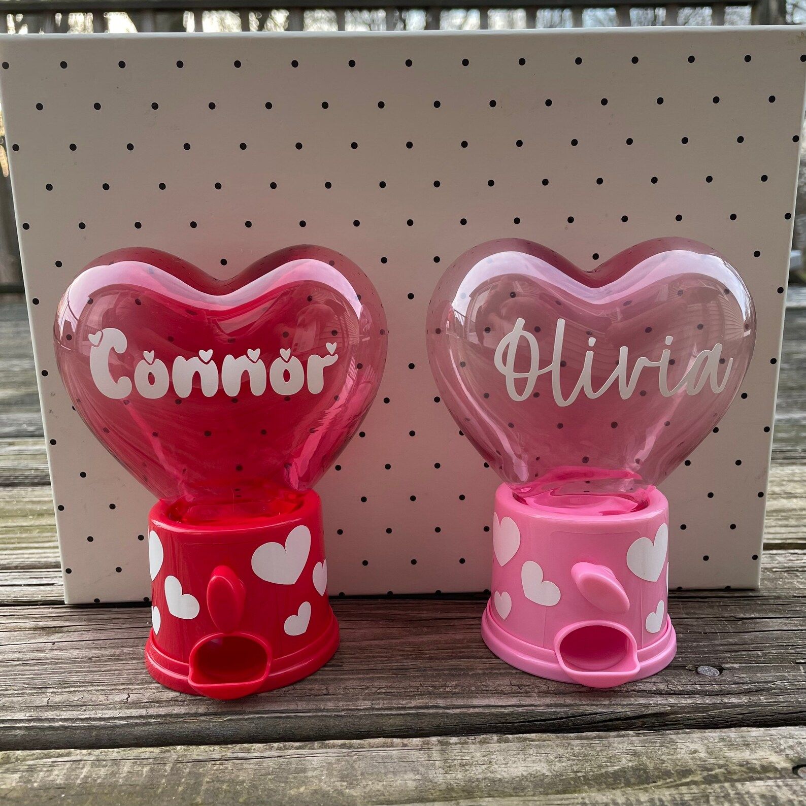 Personalized Valentine Gumball Machine  Custom Valentine - Etsy | Etsy (US)
