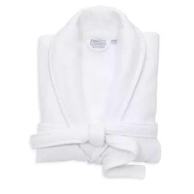Linum Home Textiles Large/Extra-Large Waffle Terry Turkish Cotton Unisex Bathrobe in White | Bed Bath & Beyond