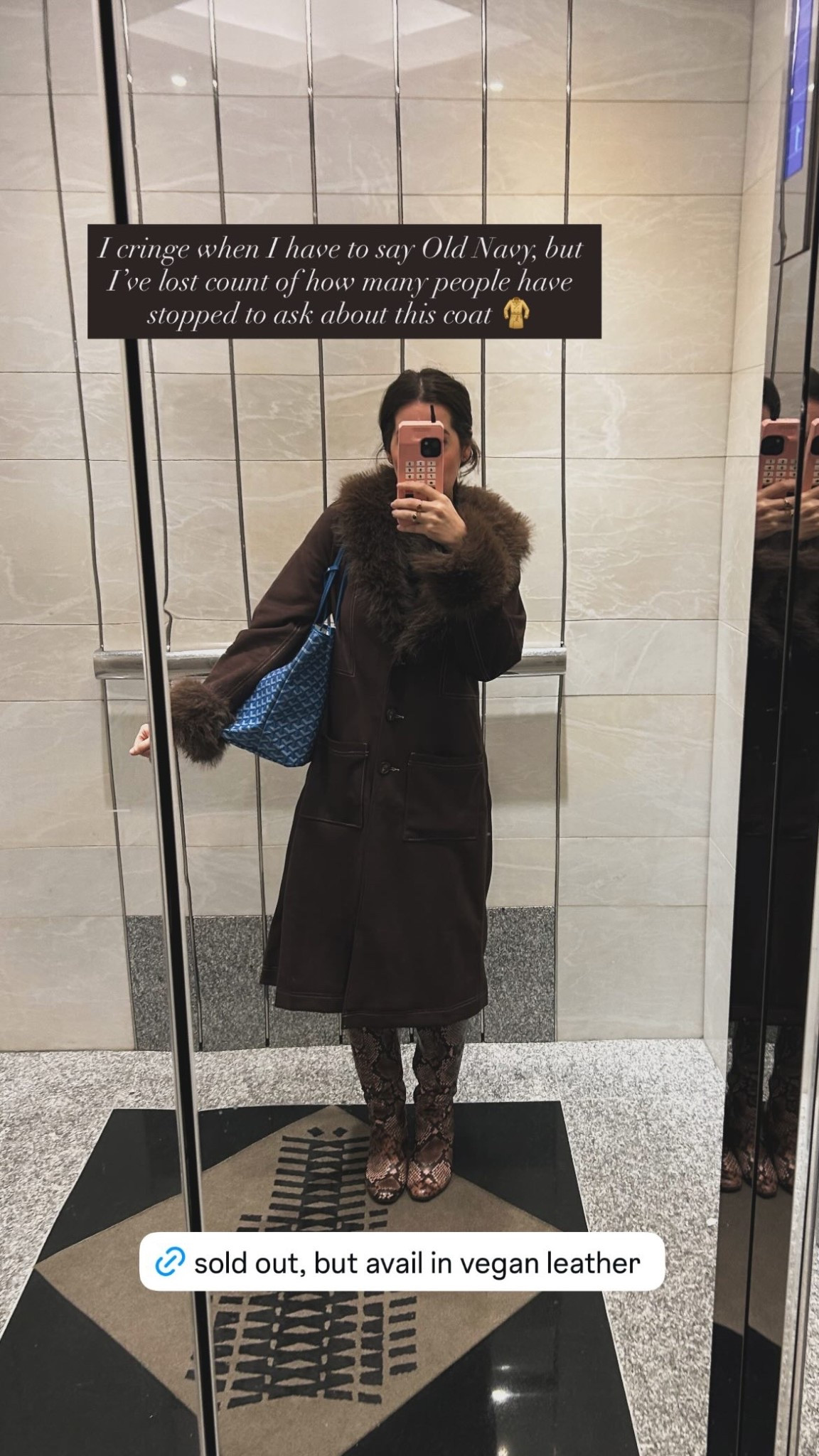 I cringe when I have to say Old Navy, but I’ve lost count of how many people have stopped to ask about this coat 🧥