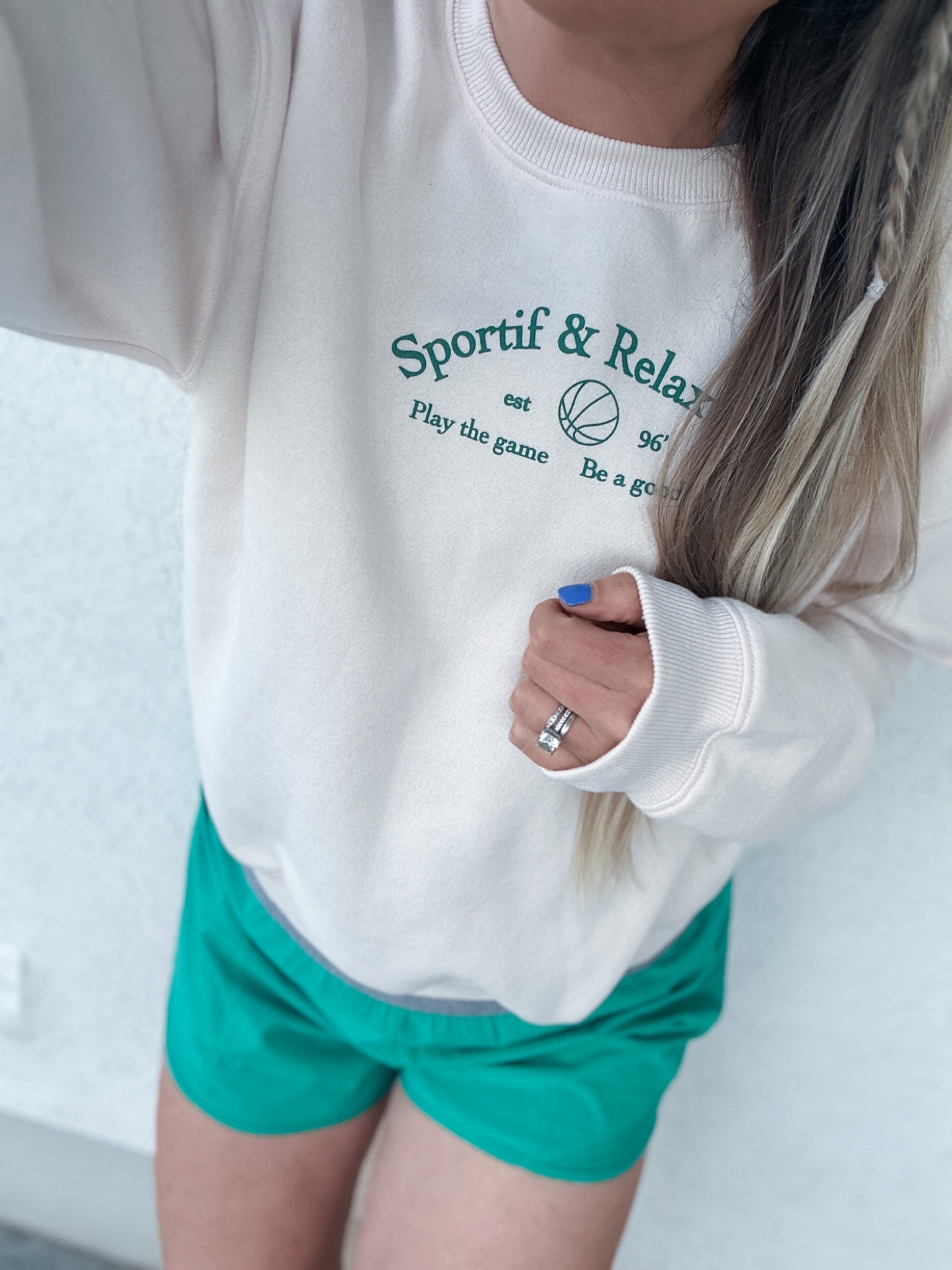 Post park + splash pad play date outfit—this sweatshirt is a new favorite that will be so fun to style through the fall & winter 

(Wearing size 4 sweatshirt for an  oversized fit. Shorts size 2 TTS)

Princess Polly - Cute Sweatshirt - Hotty Hot Shorts - Lululemon - Running Shorts 

#sweatshirt #lululemon 

#LTKover40 #LTKfitness #LTKstyletip