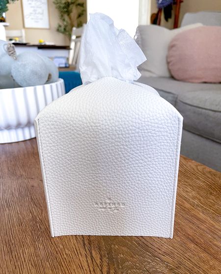 Cute Tissue Box Cover from Amazon. 






Leather Square Tissue Box Holder - Decorative Holder/Organizer for Bathroom Vanity Countertop, Night Stands, Office Desk

#LTKHome #LTKSeasonal #LTKFindsUnder50
