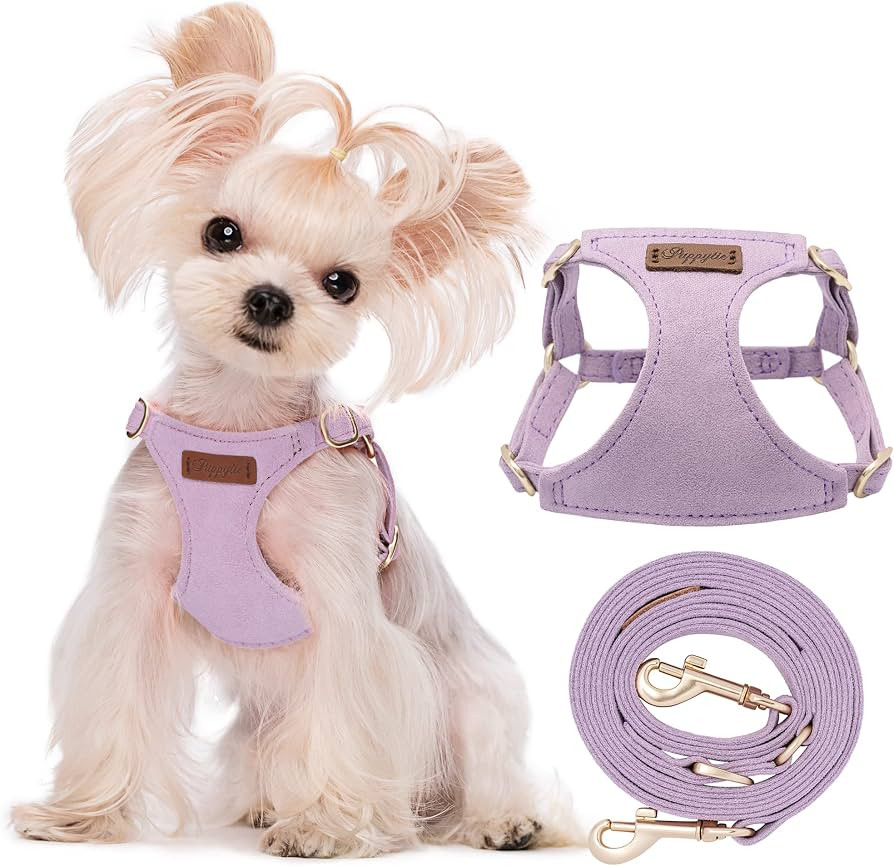 Puppytie No Pull XXS Puppy Harness with Multifunction Dog Leash,Soft Adjustable No Choke Escape P... | Amazon (US)