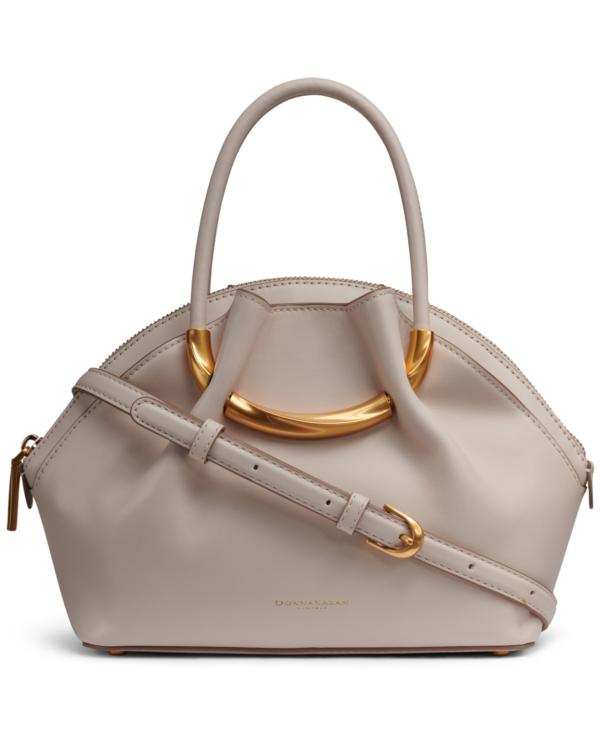 Donna Karan New York Medium Oxford Crossbody Bag - Sand | Macy's