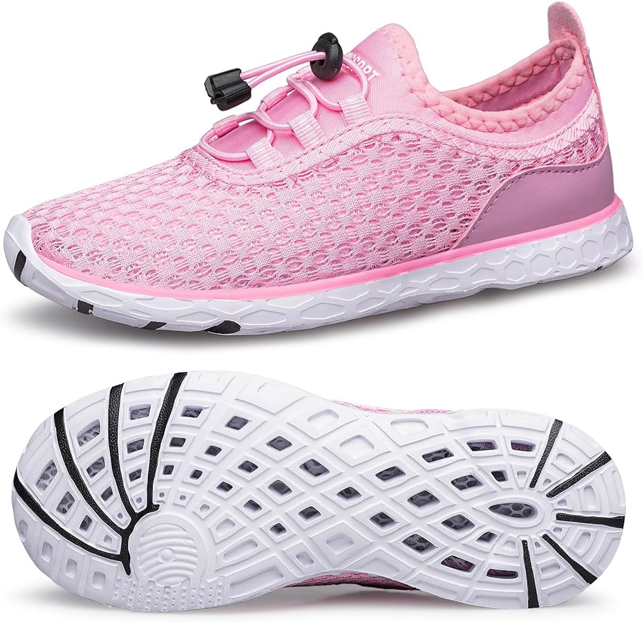 DOUSSPRT Water Shoes for Kids Boys Girls Quick Dry Beach Sports Swim Pool Aqua Shoes for Toddler/... | Amazon (US)