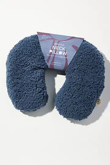 Mer-Sea & Co. Live-Well, Be Well Weighted Neck Pillow | Anthropologie (US)