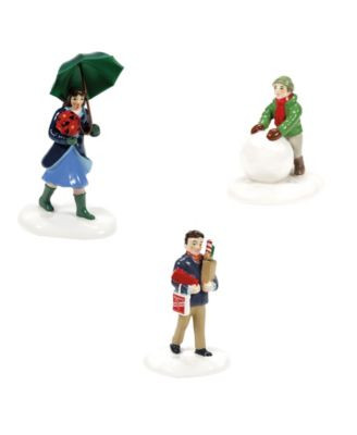 Department 56 Villages Friends Neighbors Set of 3 - Macy's | Macy's