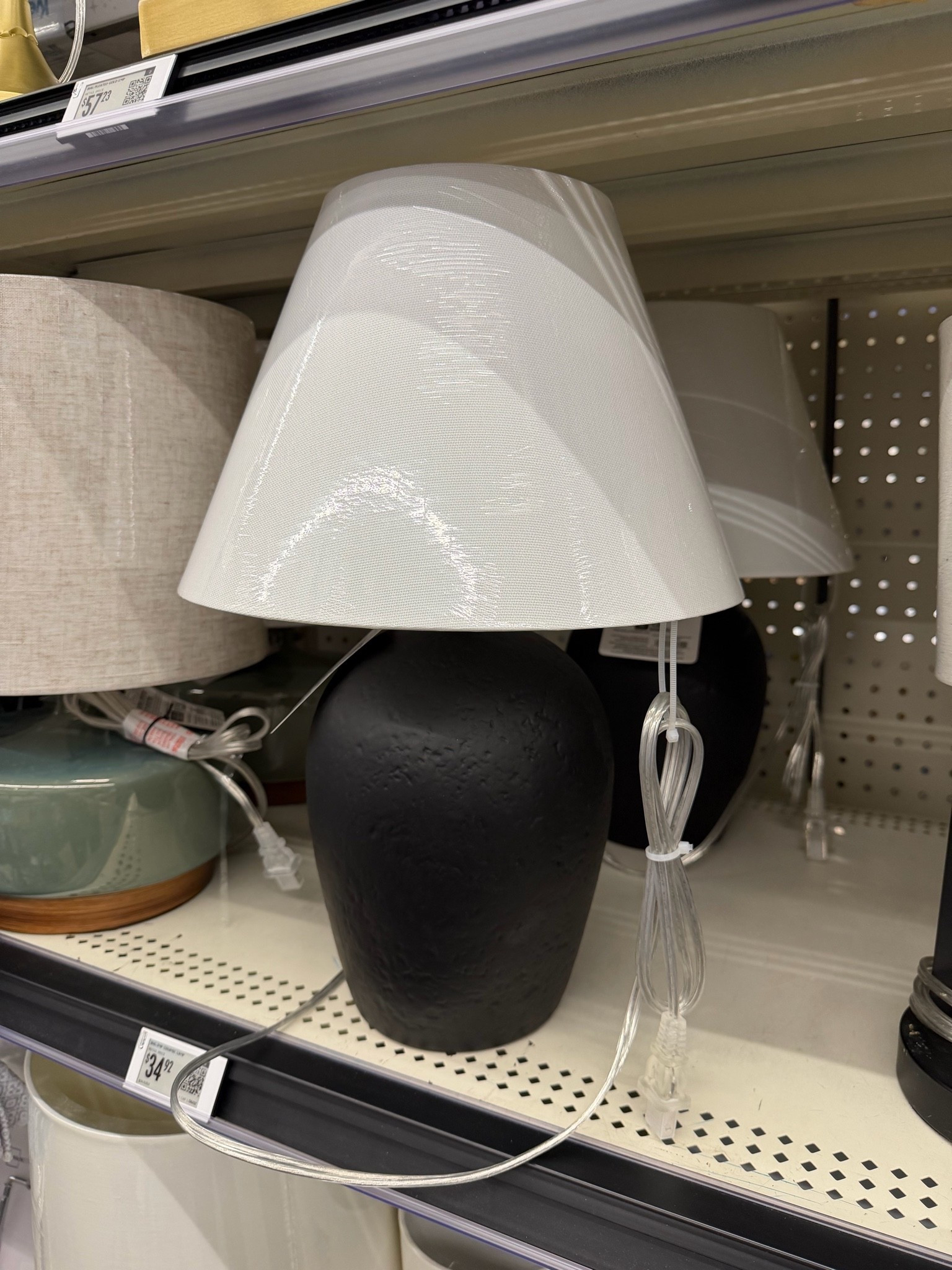 Walmart black table lamp, pottery barn look for less #walmarthome

#LTKHome
