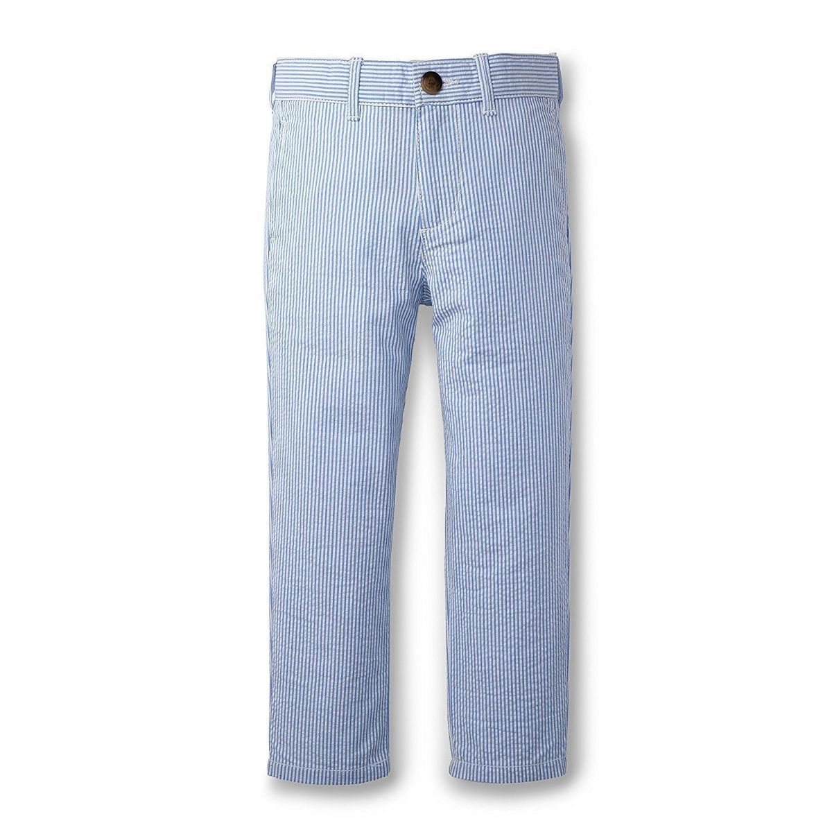 Hope & Henry Boys' Seersucker Suit Pant (Blue Seersucker, 6) | Target