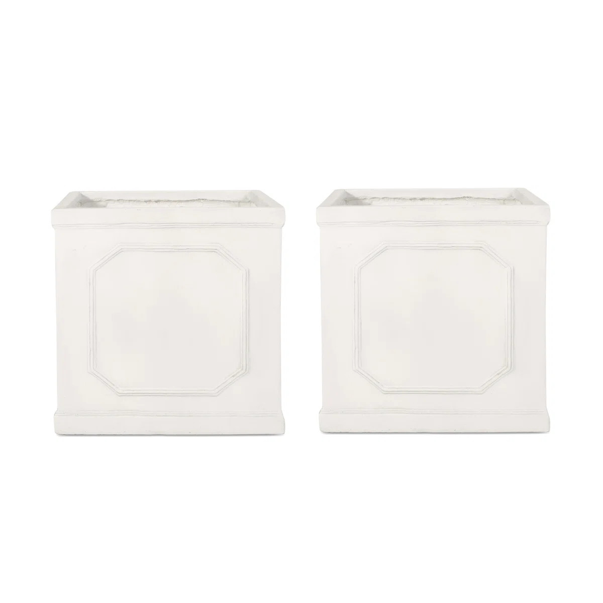 One Allium Way® Tony 2-Piece Concrete Pot Planter Set | Wayfair | Wayfair North America