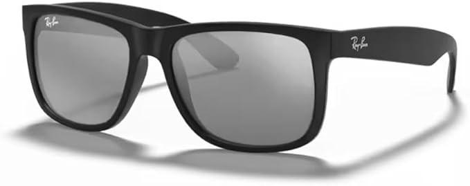 Ray-Ban Justin RB4165F Square Asian Fit Low Bridge Sunglasses for Men +BUNDLE with ACCESSORY EYEW... | Amazon (US)