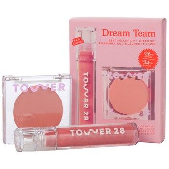 Tower 28 BeautyDream Team Lip Gloss + Cream Blush Set | Sephora (CA)