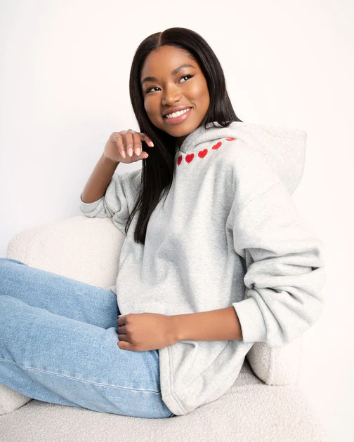 Collecting Hearts Fleece Hooded Sweatshirt | VICI