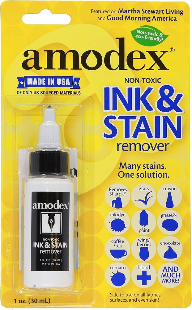 Amodex Ink & Stain Remover 1oz Bottle | Amazon (US)