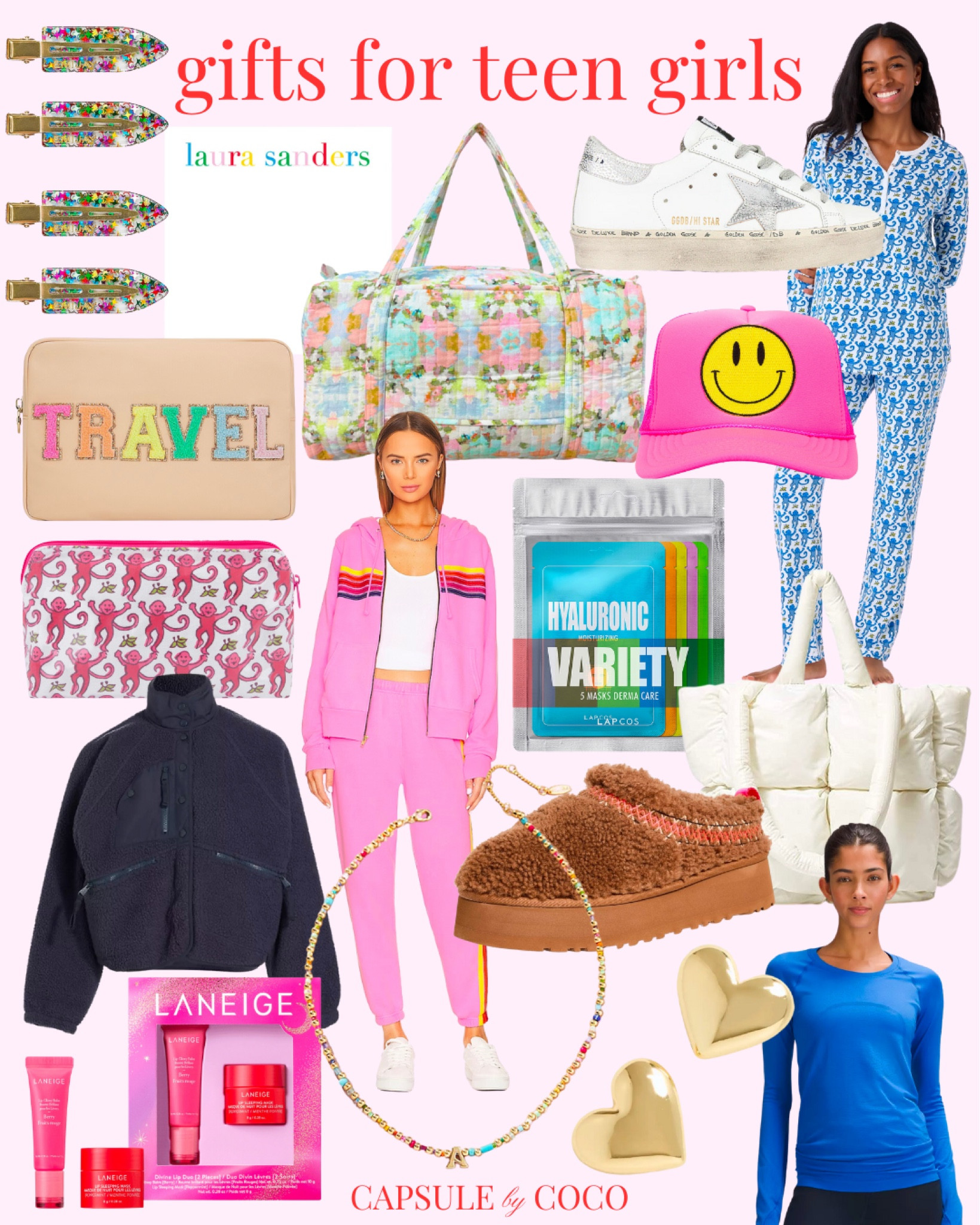 GIFTS FOR TEEN GIRLS 🩷🎁

Gifts for her, gifts for girls, gifts for teens, teen girl gifts, preppy gifts, preppy teen gifts, preppy gift, roller rabbit, Stoney clover lane, aviator nation, Fp movement, CapsuleByCoCo

#LTKSeasonal #LTKGiftGuide #LTKHoliday